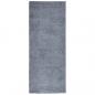 Preview: Teppich Shaggy Hochflor Modern Blau 80x200 cm