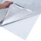 Preview: Sonnenschutzfolie Statisch Reflektierend Silbern 90x500 cm PVC