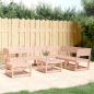 Preview: ARDEBO.de - 7-tlg. Garten-Lounge-Set Massivholz Douglasie