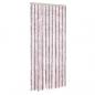 Preview: Fliegenvorhang Silbergrau und Rosa 90x200 cm Chenille