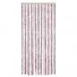 Preview: Fliegenvorhang Silbergrau und Rosa 90x200 cm Chenille