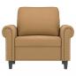 Preview: Sessel Braun 60 cm Samt