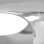Preview: Couchtisch Aluminium 50x50x30 cm Silbern