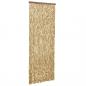 Preview: Fliegenvorhang Beige und Braun 100x230 cm Chenille