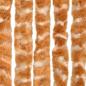 Preview: Fliegenvorhang Ocker und Weiß 56x200 cm Chenille