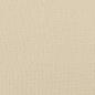 Preview: Bettgestell mit Kopfteil Creme 90x200 cm Stoff