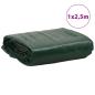 Preview: Abdeckplane Grün 1x2,5 m 650 g/m²