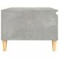 Preview: Couchtisch Betongrau 90x50x36,5 cm Holzwerkstoff