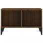 Preview: Couchtisch Braun Eichen-Optik 60x50x36,5 cm Holzwerkstoff
