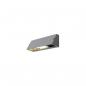 Preview: ARDEBO.de SLV PEMA Outdoor Wandleuchte, TC-(D,H,T,Q)SE, IP44, rechteckig, grau, max. 15W (230034)