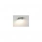 Preview: SLV PEMA Outdoor Wandleuchte, TC-(D,H,T,Q)SE, IP44, rechteckig, grau, max. 15W (230034)
