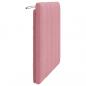 Preview: Kopfteil-Kissen Rosa 80 cm Samt