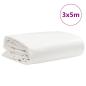 Preview: Abdeckplane Weiß 3x5 m 650 g/m²