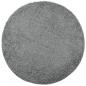 Preview: Teppich Shaggy Hochflor Modern Grün Ø 120 cm
