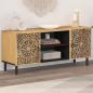 Preview: ARDEBO.de - TV-Schrank 105x33x46 cm Massivholz Mango