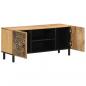 Preview: TV-Schrank 105x33x46 cm Massivholz Mango