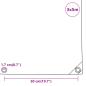 Preview: Abdeckplane Anthrazit 3x5 m 650 g/m²