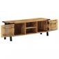 Preview: TV-Schrank 110x35x40 cm Massivholz Mango