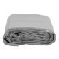 Preview: Abdeckplane Grau 4x8 m 650 g/m²