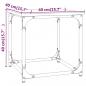 Preview: Beistelltisch Grau Sonoma 40x40x40 cm Holzwerkstoff