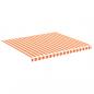 Preview: Markisenbespannung Gelb und Orange 4x3,5 m