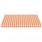 Preview: Markisenbespannung Gelb und Orange 4,5x3,5 m