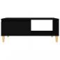 Preview: Couchtisch Schwarz 90x50x36,5 cm Holzwerkstoff