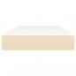 Preview: Taschenfederkernmatratze Creme 120x190x20 cm Stoff