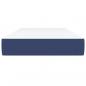 Preview: Taschenfederkernmatratze Blau 120x190x20 cm Stoff