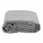 Preview: Abdeckplane Grau 3x6 m 650 g/m²
