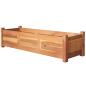 Preview: Garten-Hochbeete 2 Stk. Akazienholz 100x30x25 cm 