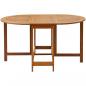 Preview: Gartentisch 130x90x72 cm Massivholz Akazie