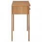 Preview: Schminktisch 110x40x75 cm Massivholz Eiche