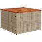 Preview: 8-tlg. Garten-Sofagarnitur mit Kissen Grau Poly Rattan