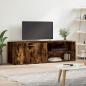 Preview: ARDEBO.de - TV-Schrank Räuchereiche 120x34x37 cm Holzwerkstoff