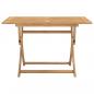 Preview: Gartentisch Klappbar 120x70x75 cm Massivholz Akazie