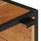 Preview: Badschrank 40x30x60 cm Massivholz Akazie und Eisen