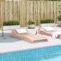 Preview: Sonnenliege 205x80x31,5 cm Massivholz Douglasie