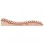 Preview: Sonnenliege 205x80x31,5 cm Massivholz Douglasie