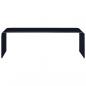 Preview: Couchtisch Schwarz 98x45x31 cm Hartglas 