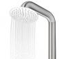 Preview: Gartendusche 225 cm Edelstahl