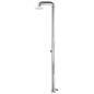 Preview: Gartendusche 225 cm Edelstahl