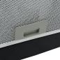 Preview: Insel-Dunstabzugshaube mit Berührungssensor LCD Hartglas
