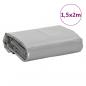 Preview: Abdeckplane Grau 1,5x2 m 650 g/m²