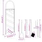 Preview: 5-tlg. Kaminwerkzeug-Set 23x15x66 cm Stahl