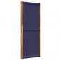 Preview: 3-tlg. Paravent Dunkelblau 210x180 cm
