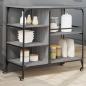 Preview: ARDEBO.de - Küchenwagen Grau Sonoma 100x45x89,5 cm Holzwerkstoff