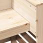 Preview: Gartenbar 113,5x50x103 cm Massivholz Kiefer