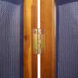 Preview: 6-tlg. Paravent Dunkelblau 420x180 cm