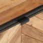 Preview: Truhe 60x30x30 cm Massivholz Akazie und Eisen